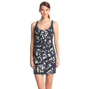 Rebecca Minkoff Dress Blie Silk 4 Mini Cocktail Party Slip